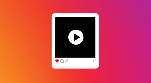 Ilustracja wideo na Instagramie