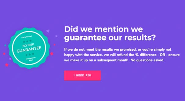 Garantili Sonuçlar Başlığı