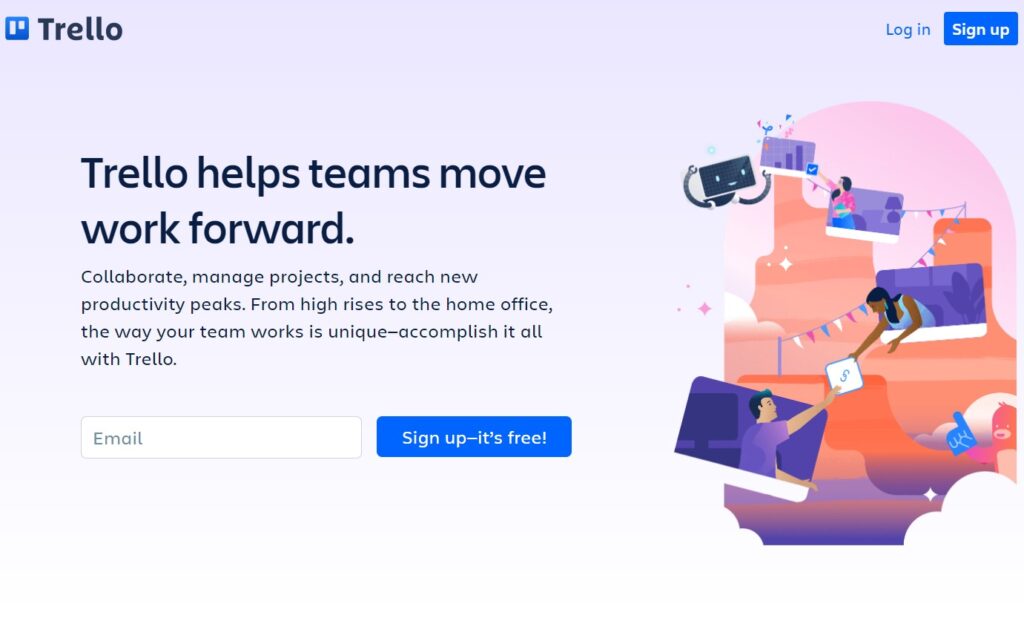 أدوات التسويق الرقمي للفرق trello