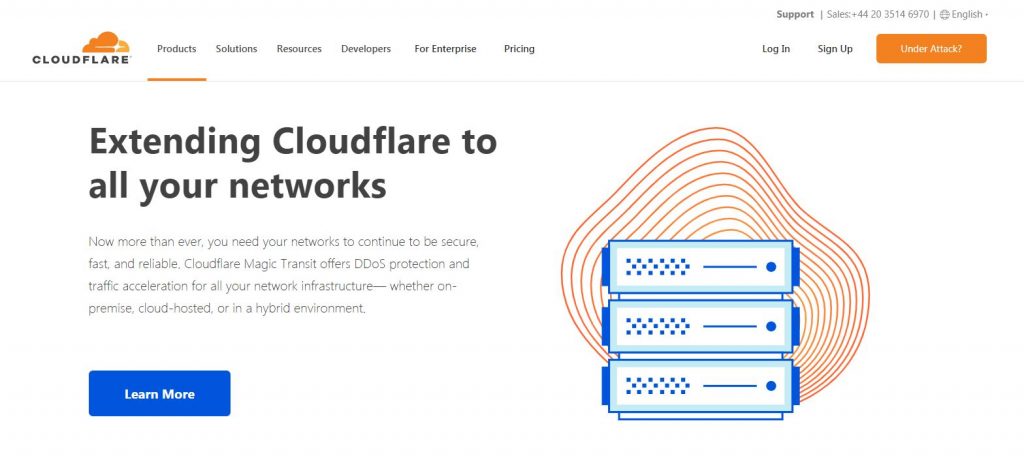 tıklamanın bombalanmasını önlemek için cloudflare kullanın