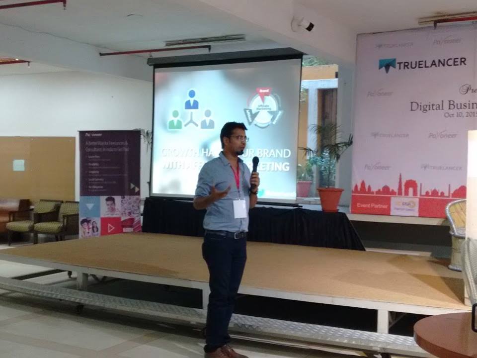 Surowy Agarwal w Digital Business Conclave Truelancer