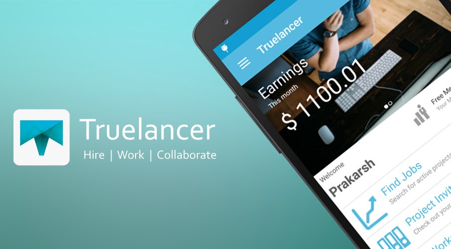 truelancer 应用程序特色