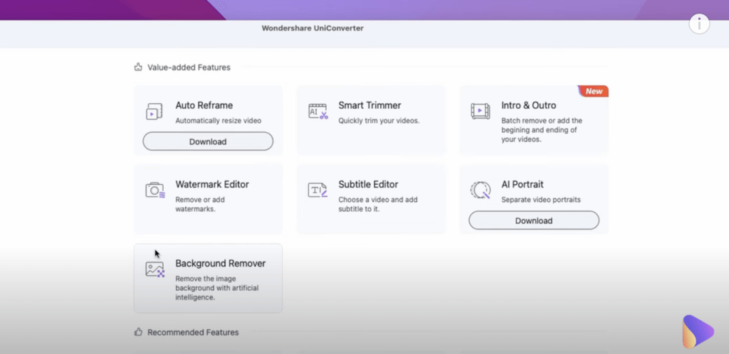 Wondershare UniConverter 視頻編輯器提供水印編輯器