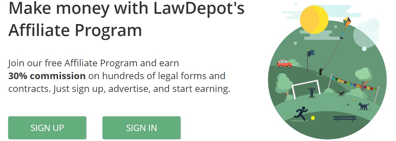 Партнерская программа Law Depot: Юридическая партнерская программа Law Depot affiliate: Legal Affiliate Program