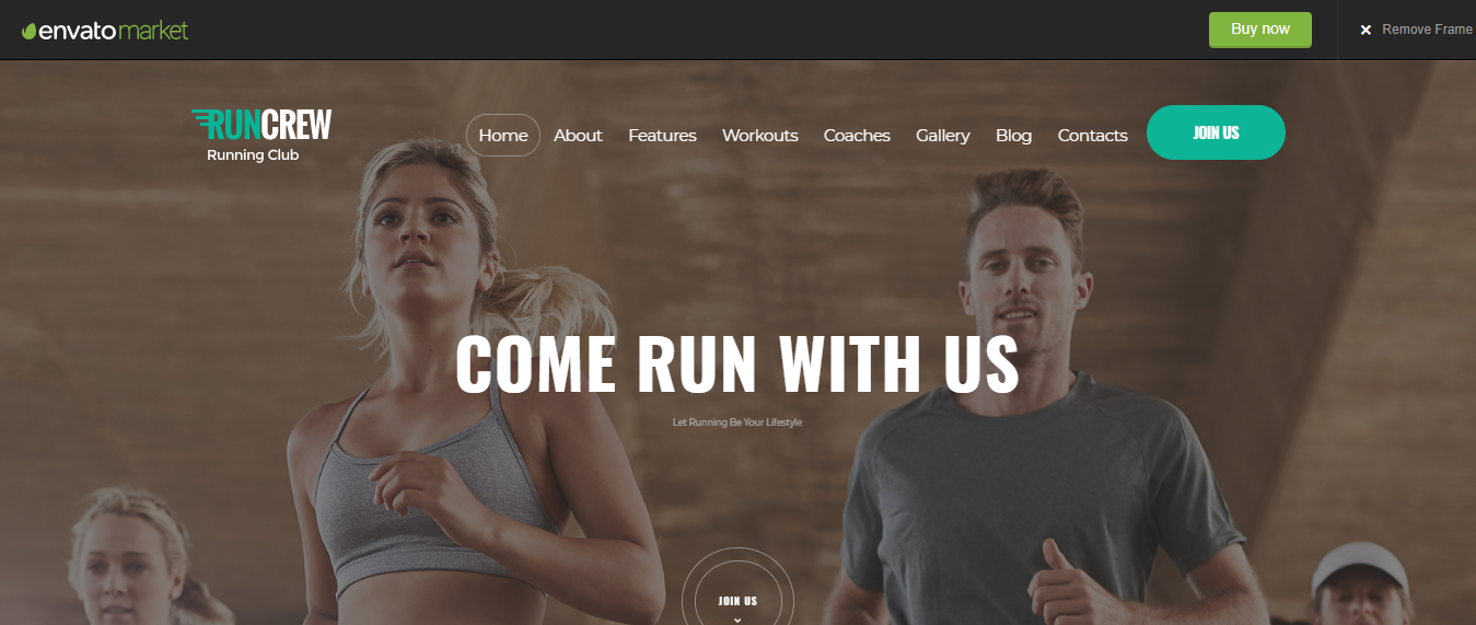 RunCrew Running Club Marathon - Tema sportivă WordPress