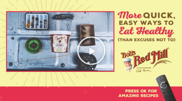 Exemple d'annonce interactive Hulu CTV