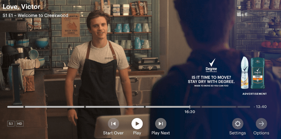 Exemple d'annonce OTT