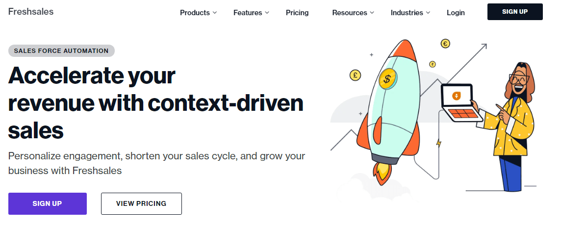 CRM-система Freshsales