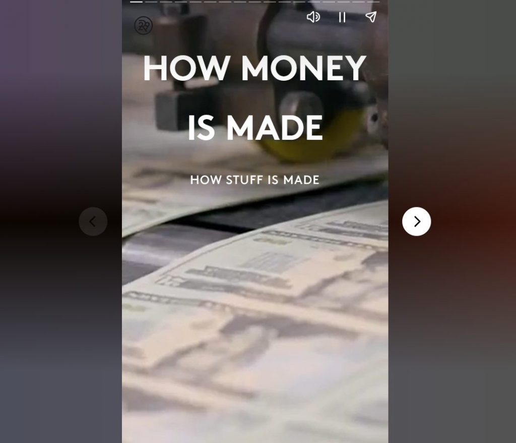 Exemple d'histoires Web Google