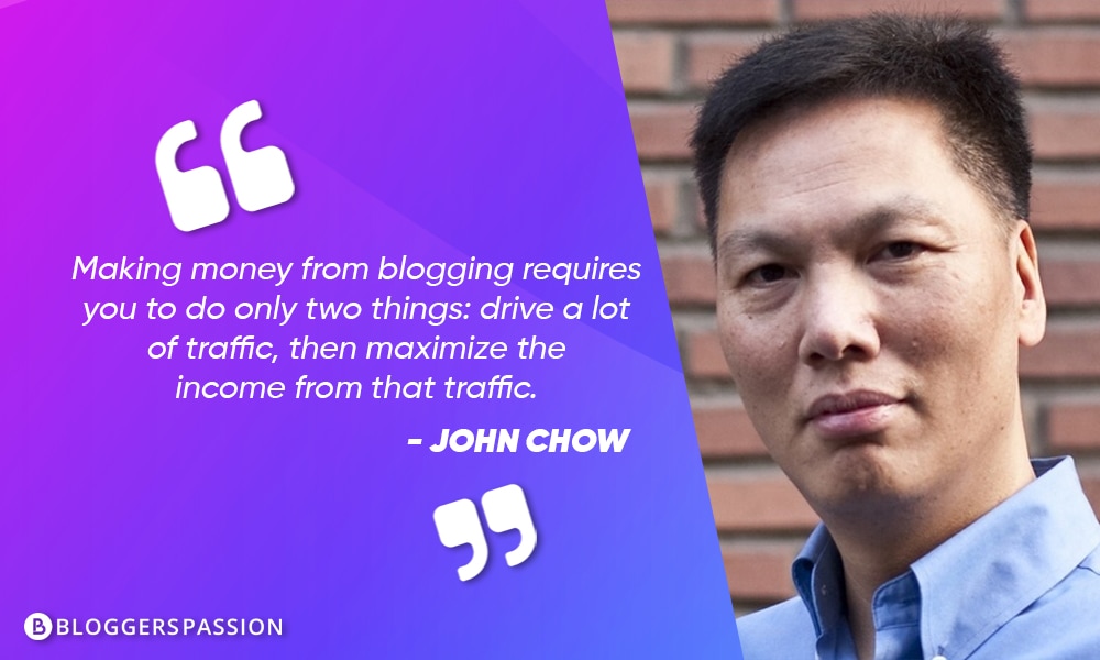 citazioni di john chow