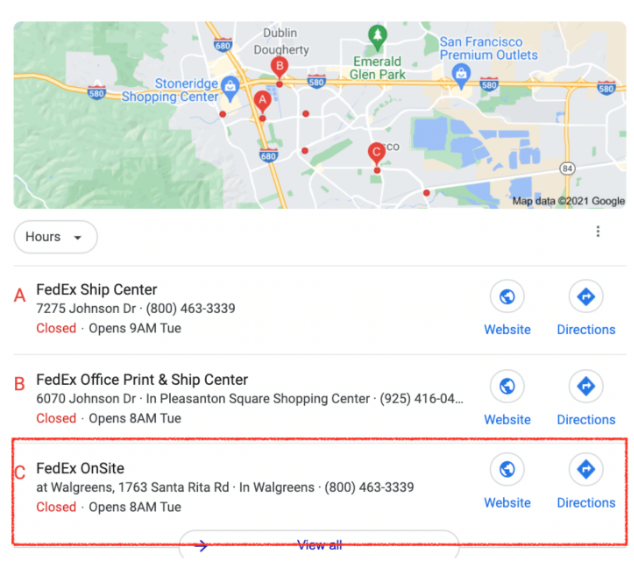 Construire une présence de recherche locale pour les SAB et les places de marché