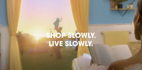 Screenshot of DECIEM "Slowvember" campaign on YouTube.