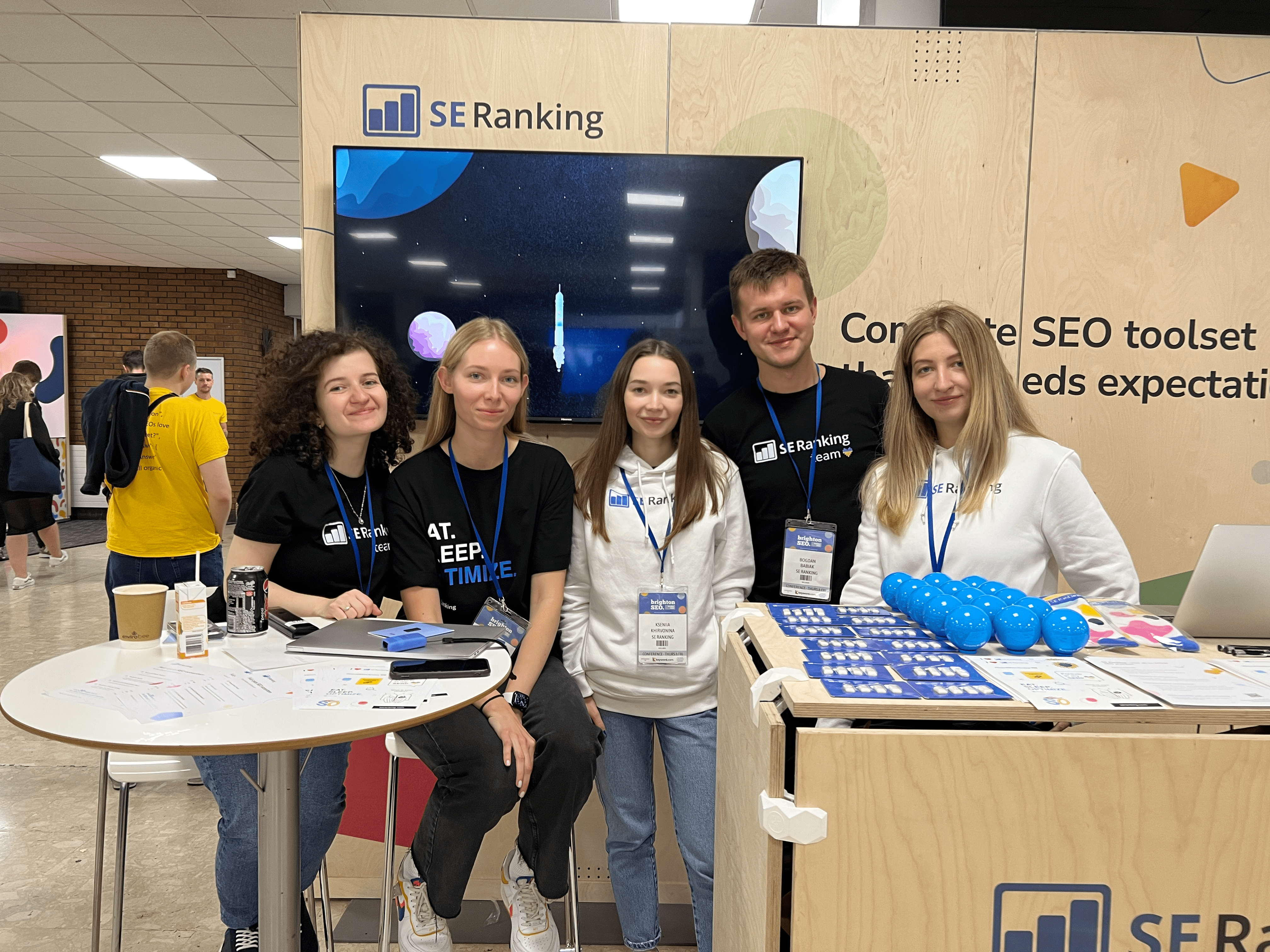 Equipe SE Ranking em Brighton