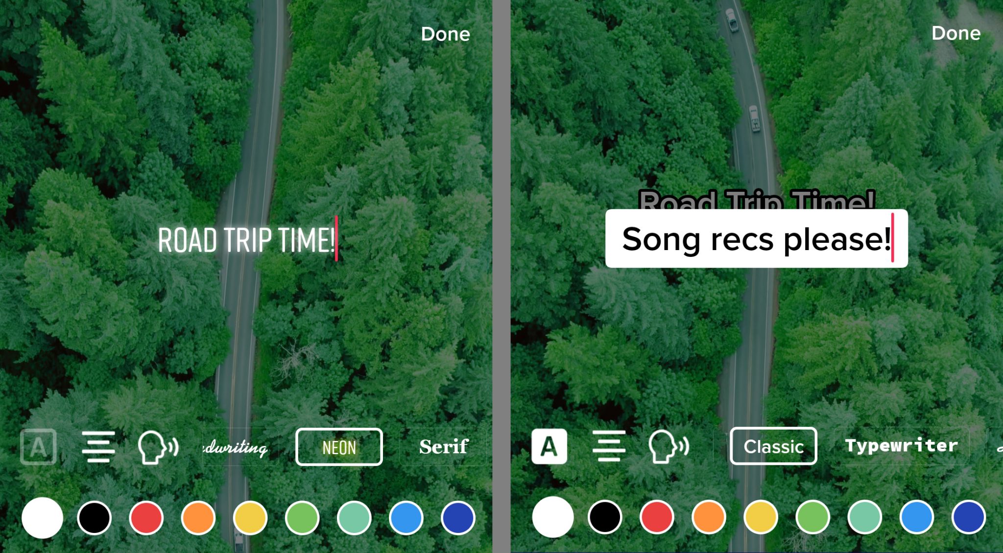 como fazer um vídeo TikTok - adicionar sobreposições de texto