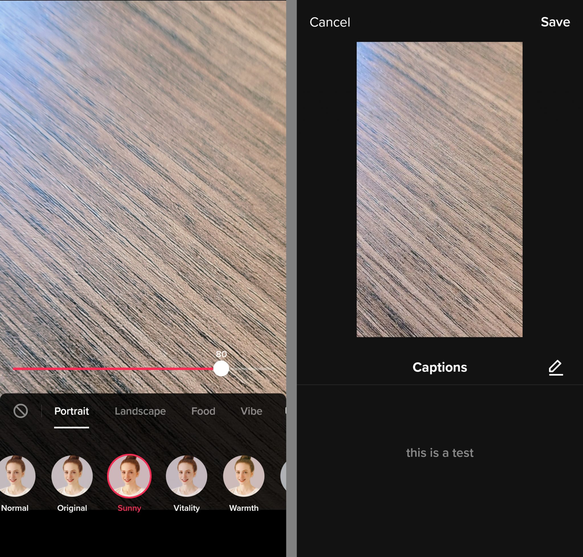 como fazer um vídeo do TikTok - adicione filtros e legendas ao novo conteúdo