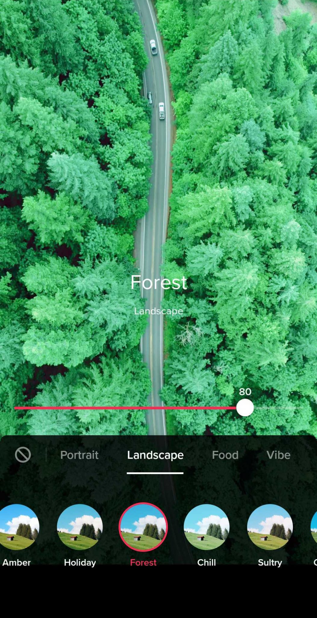 como fazer um vídeo do TikTok - adicionar filtros