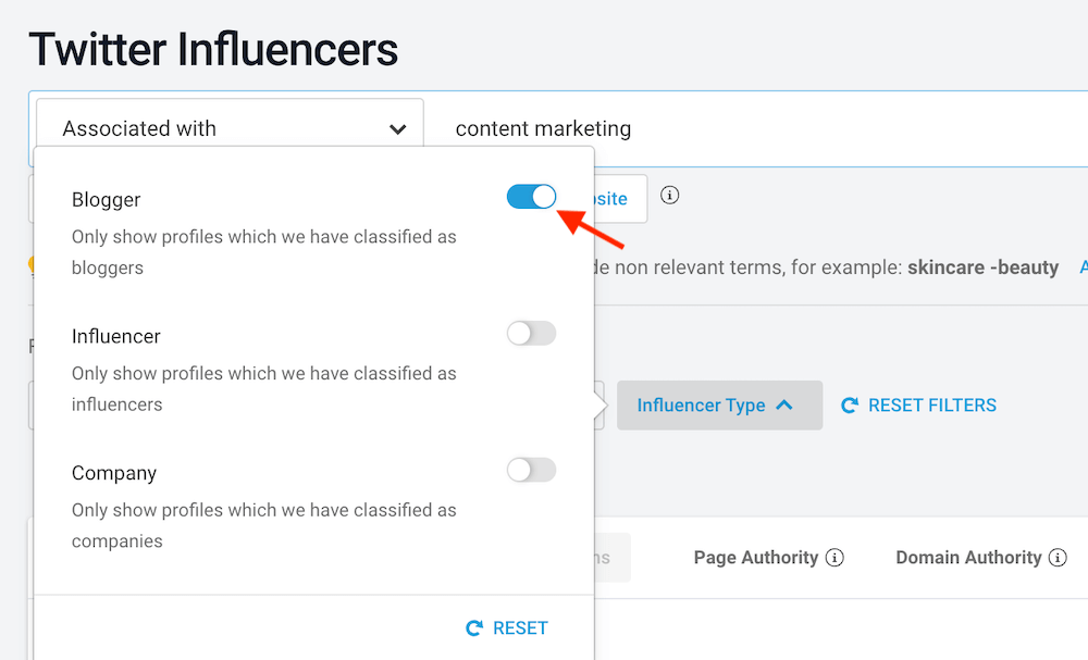 المؤثرون على Twitter - بحث Blogger Twitter Influencers - Blogger Search