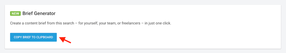مولد موجز BuzzSumo BuzzSumo Brief Generator