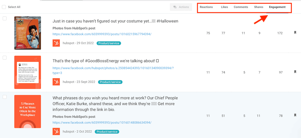 BuzzSumo - مشاركة الفيسبوك BuzzSumo - Facebook Engagement