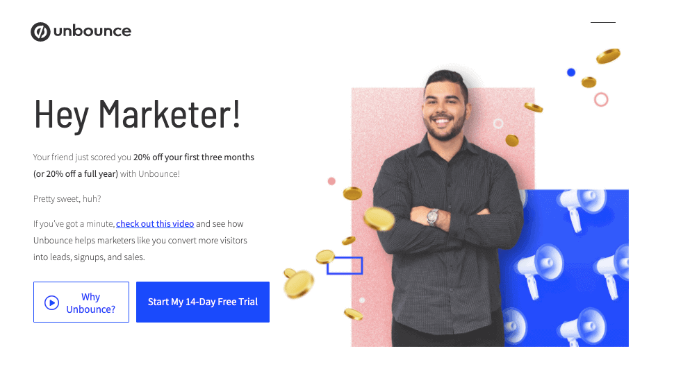 Unbounce Offer 2020