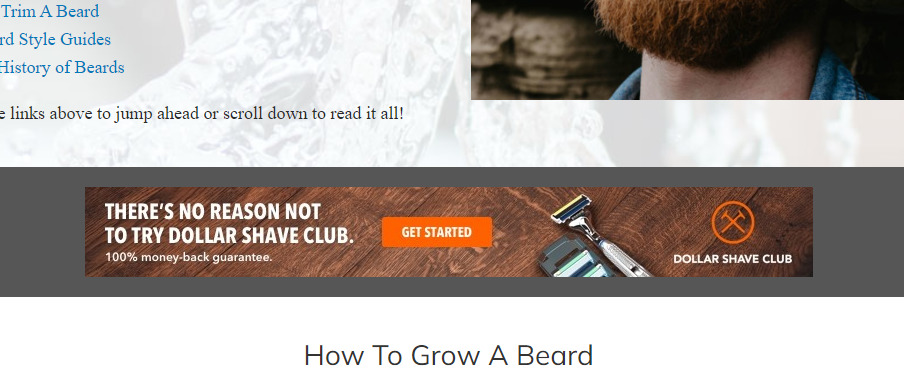 Zrzut ekranu przedstawiający reklamy w jednostce na zamówienie