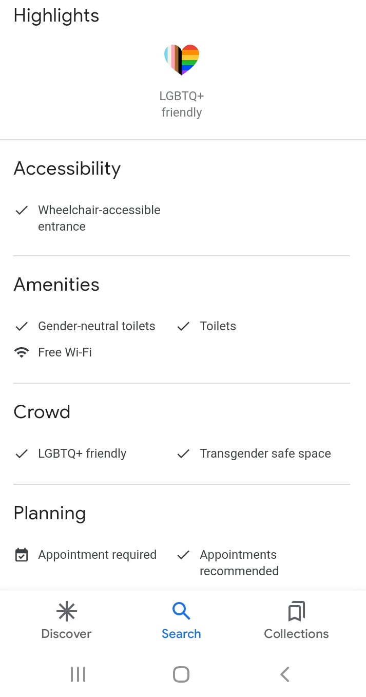 Attributo supporto LGBTQ+