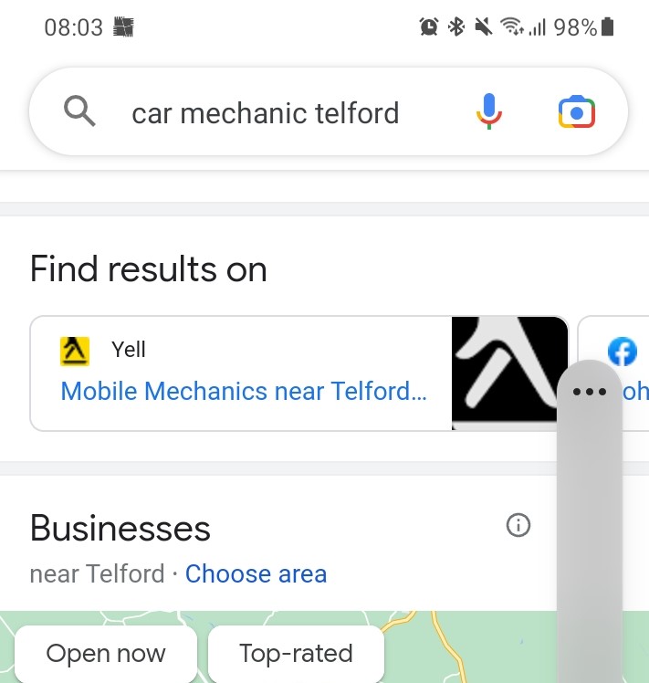 Recensione in primo piano e siti di directory