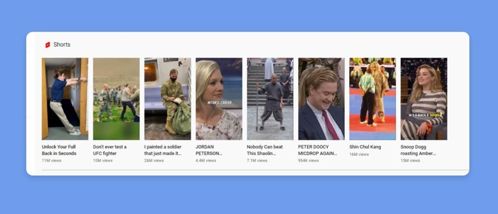 Krótkie filmy YouTube