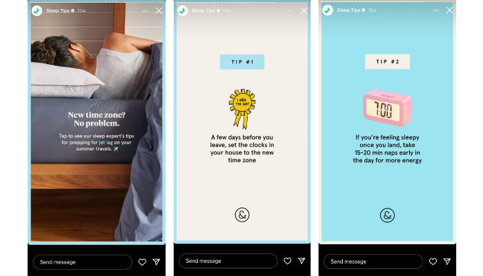 사람들이 여행할 때 더 잘 수 있도록 안내하는 방법을 소개하는 Tuft and Needle의 이야기