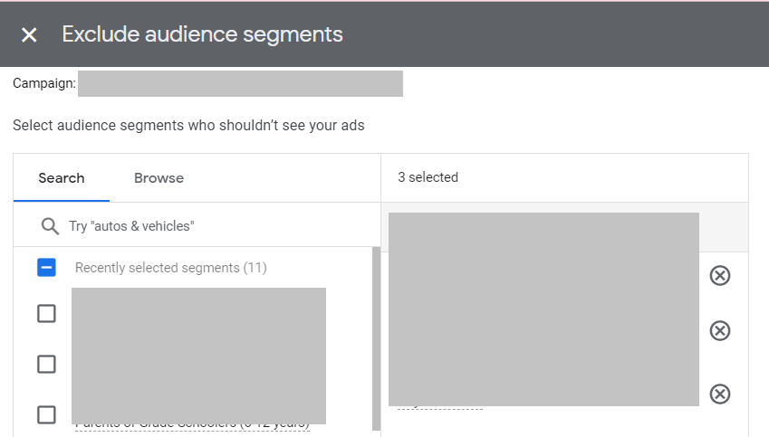 Kecualikan pembeli sebelumnya dari kampanye Google Ads.