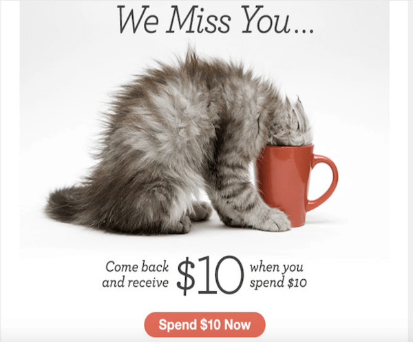 kami merindukan Anda contoh email reengagement