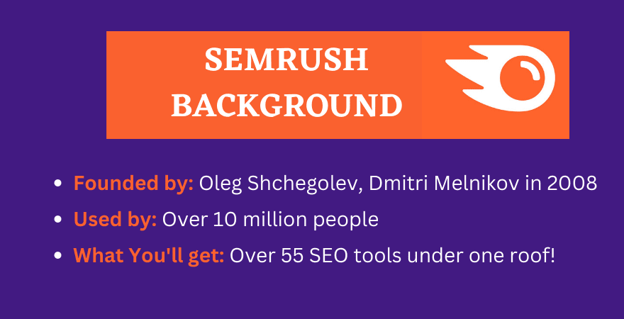 Semrush 背景