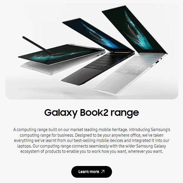 Exemplu de element al site-ului web CTA pentru anunț