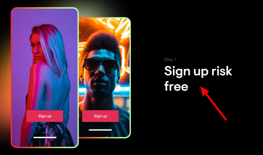paso 1 regístrate para una prueba gratuita