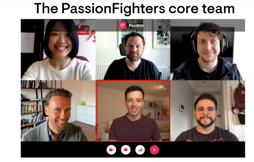 miembros del equipo pasión io