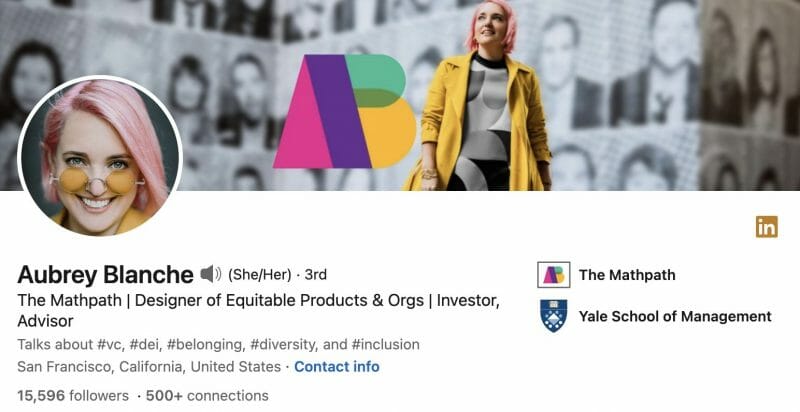 오드리 블랑쉬 링크드인