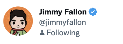 Jimmy Fallon nft twitter pfp