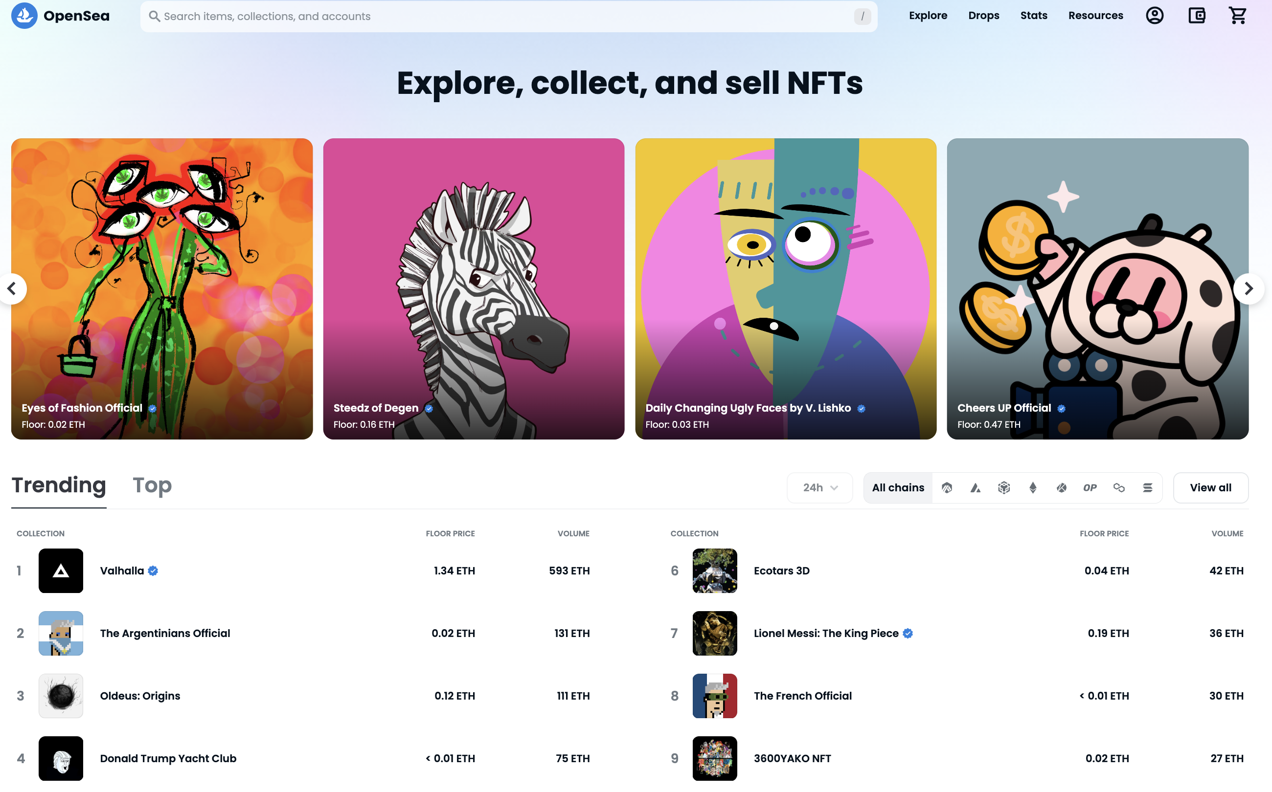 en iyi nft pazarı açık deniz