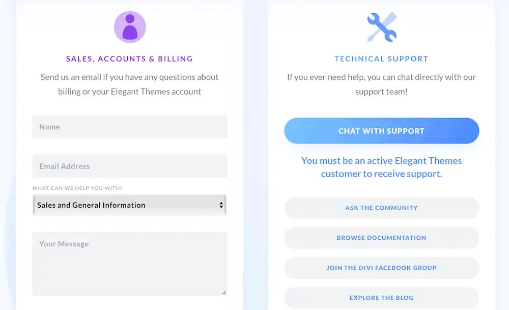 ディビカスタマーサポートオプション