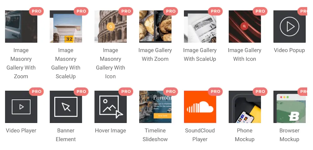 Visual Composer のリッチ コンテンツ要素
