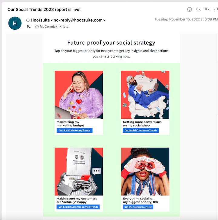 migliori strategie di marketing per il 2023: scegli la tua email di avventura