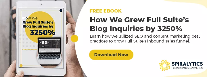 História de sucesso de SEO e marketing de conteúdo