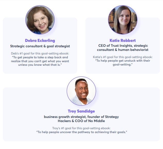 agorapulse 的目标设定专家小组