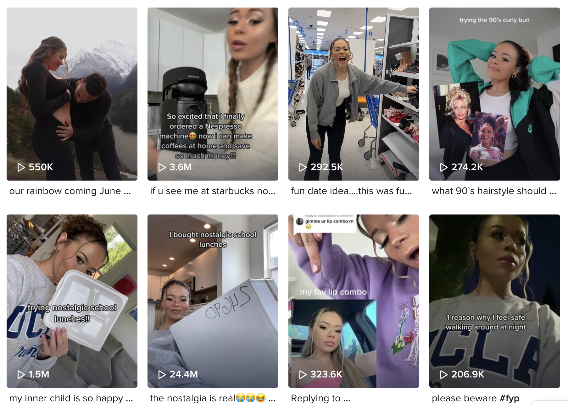 account tiktok più visti e video tiktok più visti