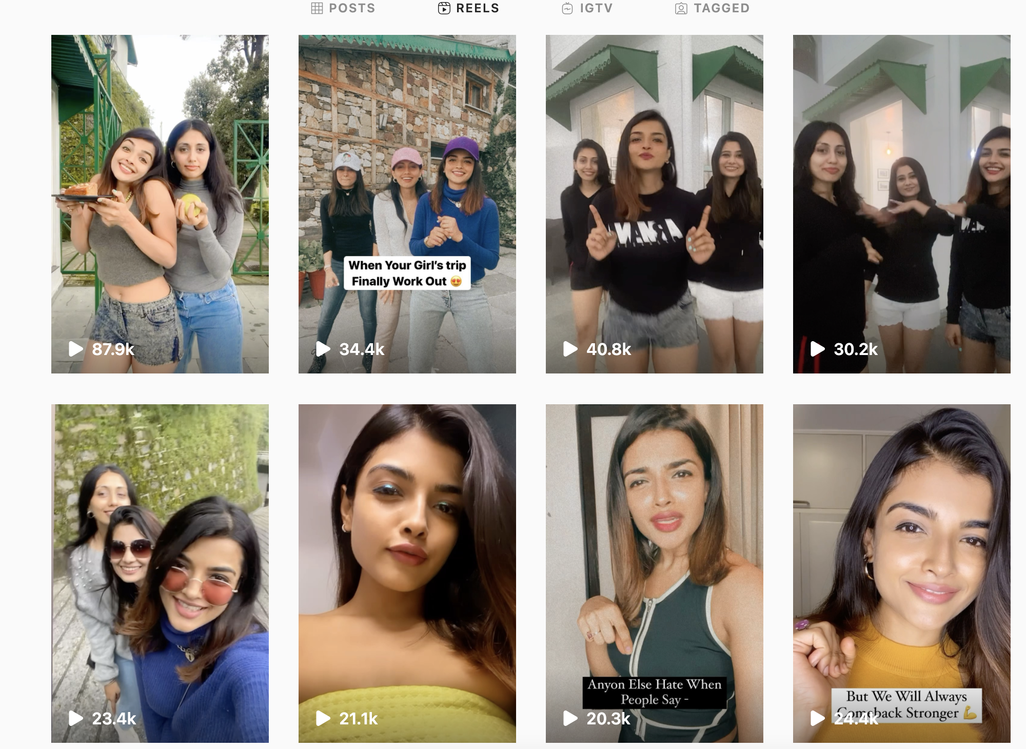 Come Ashna Zaveri crea i contenuti dei social media - Instagram Reels