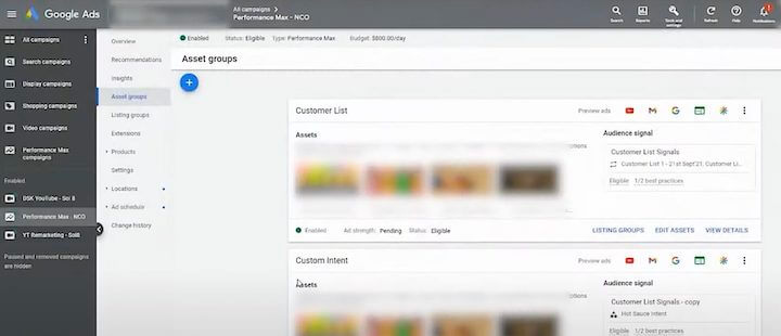 วิธีเพิ่มประสิทธิภาพแคมเปญสูงสุด - กลุ่มเนื้อหา