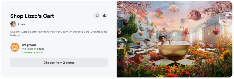 รถเข็นของ Lizzo