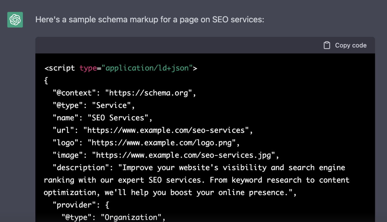 รหัสมาร์กอัปสคีมา