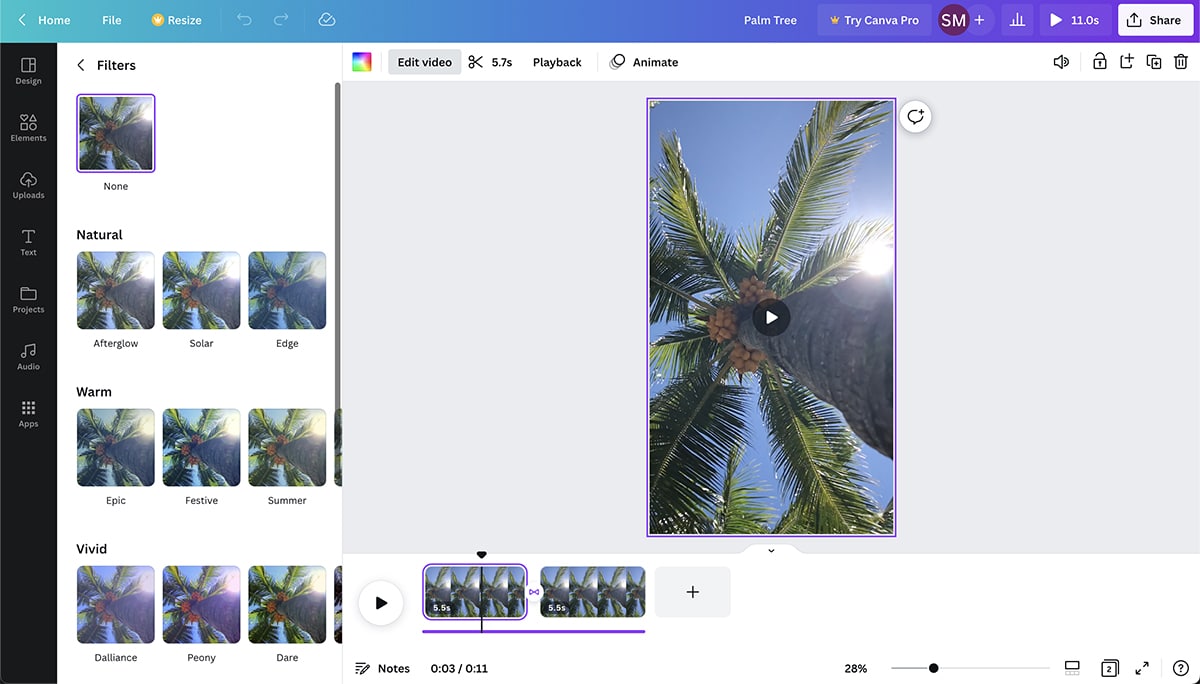 Canva - สร้าง YouTube Shorts