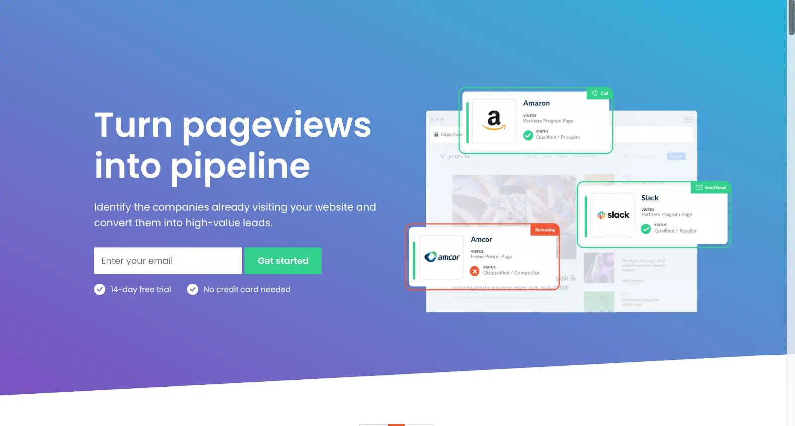 Seitenaufrufe in Pipeline umwandeln